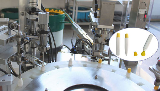 小瓶顏料灌裝生產線