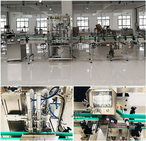 醬料灌裝機生產線設備細節