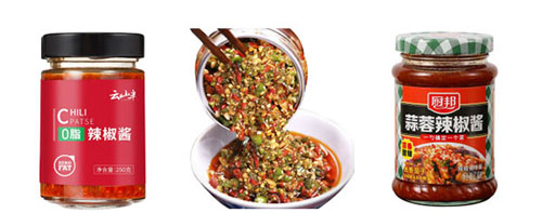 醬料灌裝機生產線設備樣品圖