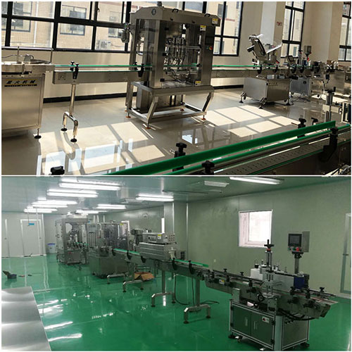 豆瓣醬自動(dòng)灌裝機(jī)械展示