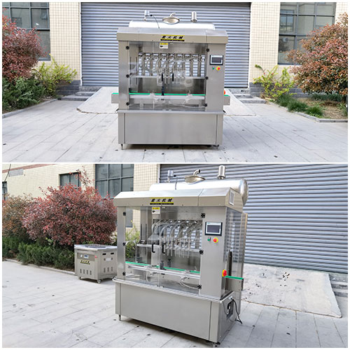 全自動調(diào)味品灌裝機實拍